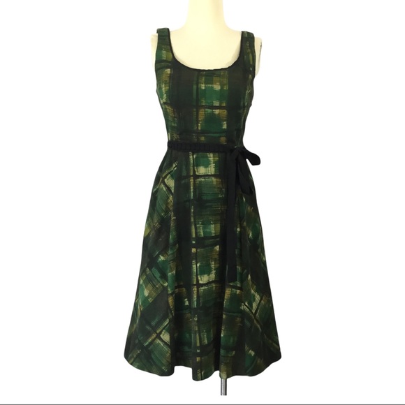 Anthropologie Dresses & Skirts - Anthropologie Maeve painted plaid dress